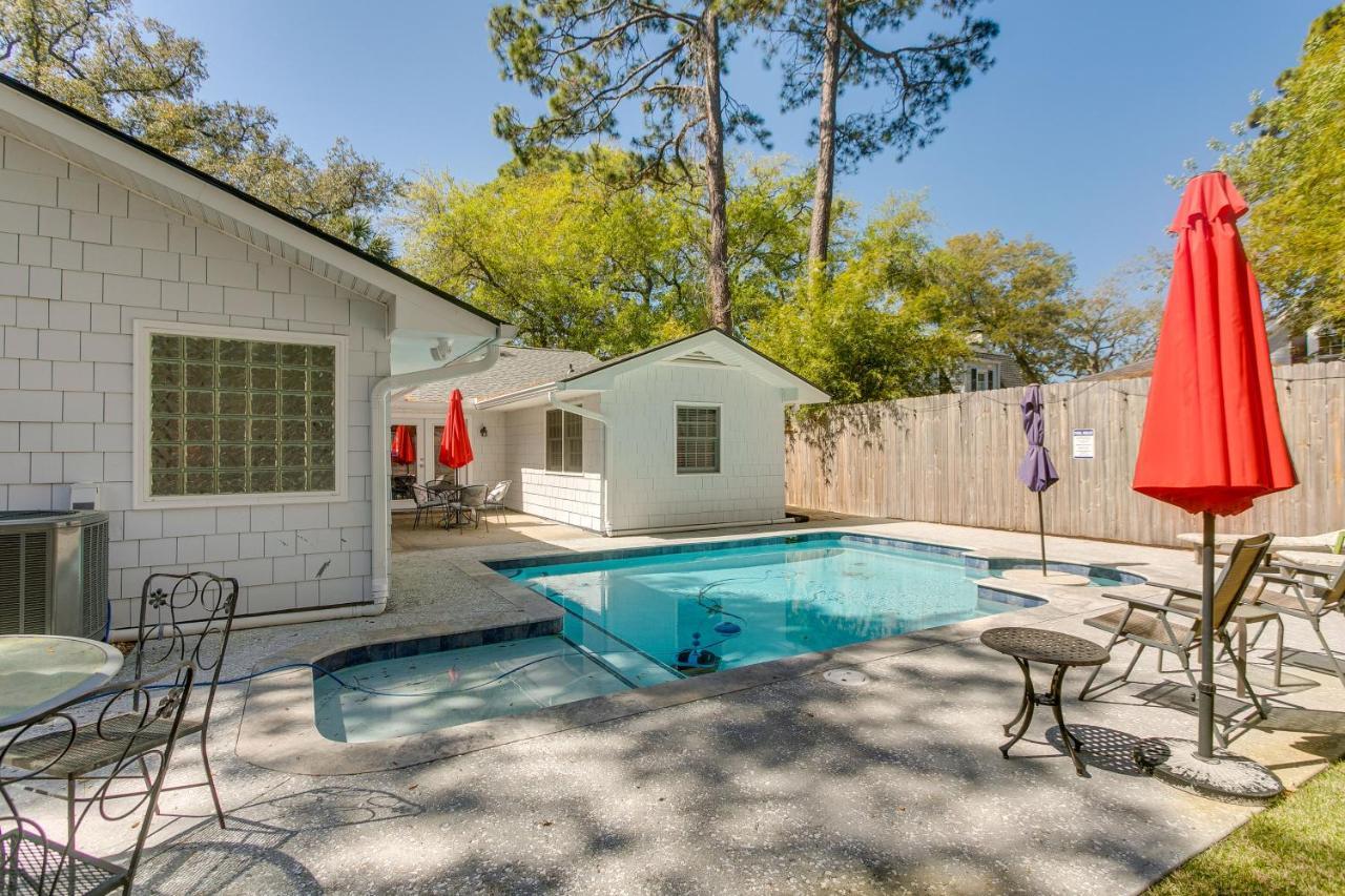 Spacious St Simons Island Vacation Rental With Pool! St. Simons Island Экстерьер фото